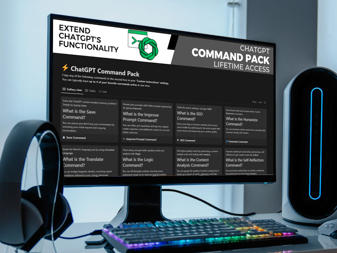 GPT Command Pack